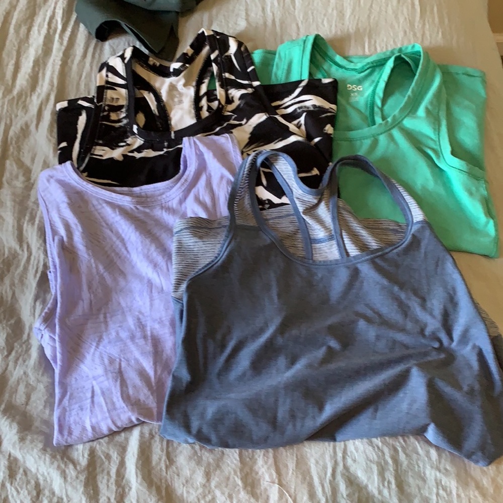 Bundle of 4 workout tanks